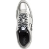 image:imageKarl Lagerfeld Womens Meade Lace Up Sneaker with Karl HeadPewter