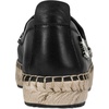 image:imageKarl Lagerfeld Womens Michaela Slip on Espadrille Sandal with PinsBlack