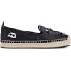 image:imageKarl Lagerfeld Womens Michaela Slip on Espadrille Sandal with PinsBlack