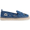 image:imageKarl Lagerfeld Womens Michaela Slip on Espadrille Sandal with PinsBlue