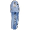 image:imageKarl Lagerfeld Womens Michaela Slip on Espadrille Sandal with PinsLight Blue