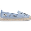 image:imageKarl Lagerfeld Womens Michaela Slip on Espadrille Sandal with PinsLight Blue