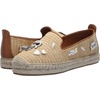 image:imageKarl Lagerfeld Womens Michaela Slip on Espadrille Sandal with PinsNatural