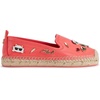 image:imageKarl Lagerfeld Womens Michaela Slip on Espadrille Sandal with PinsSunset Coral