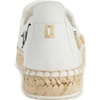 image:imageKarl Lagerfeld Womens Michaela Slip on Espadrille Sandal with PinsWhite