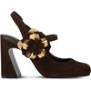 image:imageKarl Lagerfeld Womens Pierra Slingback PumpChocolate