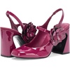 image:imageKarl Lagerfeld Womens Pierra Slingback PumpRed Plum