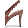 image:imageKarl Lagerfeld Womens Rosalyn Pointed Toe Slingback PumpCognac