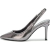 image:imageKarl Lagerfeld Womens Rosalyn Pointed Toe Slingback PumpDark Slate