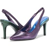 image:imageKarl Lagerfeld Womens Rosalyn Pointed Toe Slingback PumpDeep Plum