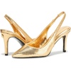 image:imageKarl Lagerfeld Womens Rosalyn Pointed Toe Slingback PumpGold