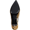 image:imageKarl Lagerfeld Womens Rosalyn Pointed Toe Slingback PumpGoldBlack