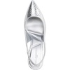 image:imageKarl Lagerfeld Womens Rosalyn Pointed Toe Slingback PumpSilver