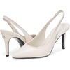 image:imageKarl Lagerfeld Womens Rosalyn Pointed Toe Slingback PumpSoft White