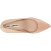 image:imageKarl Lagerfeld Womens Royale Pointed Toe Dress PumpNude