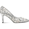 image:imageKarl Lagerfeld Womens Royale Pointed Toe Dress PumpSilver