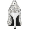image:imageKarl Lagerfeld Womens Royale Pointed Toe Dress PumpSilver