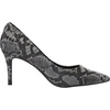 image:imageKarl Lagerfeld Womens Royale Snake Textured Dress PumpBlackGrey