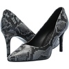 image:imageKarl Lagerfeld Womens Royale Snake Textured Dress PumpBlackGrey