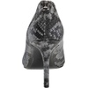 image:imageKarl Lagerfeld Womens Royale Snake Textured Dress PumpBlackGrey
