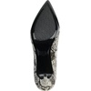 image:imageKarl Lagerfeld Womens Royale Snake Textured Dress PumpBlackWhite