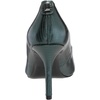 image:imageKarl Lagerfeld Womens Royale Snake Textured Dress PumpForest Green