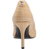 image:imageKarl Lagerfeld Womens Royale Snake Textured Dress PumpNatural