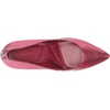 image:imageKarl Lagerfeld Womens Royale Snake Textured Dress PumpRed Plum