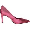 image:imageKarl Lagerfeld Womens Royale Snake Textured Dress PumpRed Plum