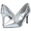 image:imageKarl Lagerfeld Womens Royale Snake Textured Dress PumpSilver