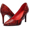 image:imageKarl Lagerfeld Womens Royale Snake Textured Dress PumpVermillon