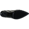 image:imageKarl Lagerfeld Womens Royale Tweed Pointed Toe Dress PumpBlackCream