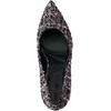 image:imageKarl Lagerfeld Womens Royale Tweed Pointed Toe Dress PumpBlackDeep Plum