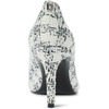 image:imageKarl Lagerfeld Womens Royale Tweed Pointed Toe Dress PumpWhiteBlack