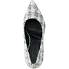 image:imageKarl Lagerfeld Womens Royale Tweed Pointed Toe Dress PumpWhiteBlack