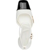 image:imageKarl Lagerfeld Womens Sapphira Closed Toe Dress HeelCreamBlack