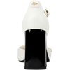 image:imageKarl Lagerfeld Womens Sapphira Closed Toe Dress HeelCreamBlack