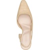 image:imageKarl Lagerfeld Womens Sheenz Pointed Toe Slingback Dress HeelNatural