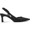 image:imageKarl Lagerfeld Womens Sheenz Pointed Toe Slingback Dress HeelNew Black