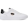 image:imageKarl Lagerfeld Womens Sumava Everyday Karl Head Lace Up SneakerBright WhiteBlack