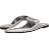 image:imageKarl Lagerfeld Womens Vyra Studded Slip on Loafer Mule with Pointed ToeSilver