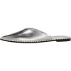 image:imageKarl Lagerfeld Womens Vyra Studded Slip on Loafer Mule with Pointed ToeSilver