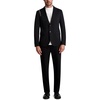 image:imageKARL LAGERFELD Mens 2 Button Exposed Zipper BlazerBlack