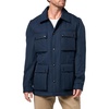 image:imageKARL LAGERFELD Mens Channel Quilted JacketNavy