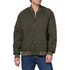image:imageKARL LAGERFELD Mens Diamond Quilted BomberOlive