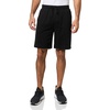 image:imageKARL LAGERFELD Mens Fitted Waistband Cargo Pockets French Terry Mid Thigh Length ShortBlack