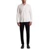 image:imageKARL LAGERFELD Mens Jacquard Tonal Polka Dots Long Sleeve TopWhite
