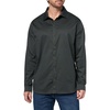 image:imageKARL LAGERFELD Mens Long Sleeve Woven Patterned Collared ShirtForest Grn