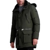 image:imageKARL LAGERFELD Mens Outerwear Faux Fur Hooded ParkaOlive