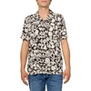image:imageKARL LAGERFELD Mens Short Sleeve Button Front Collared Woven DressBrownTan
